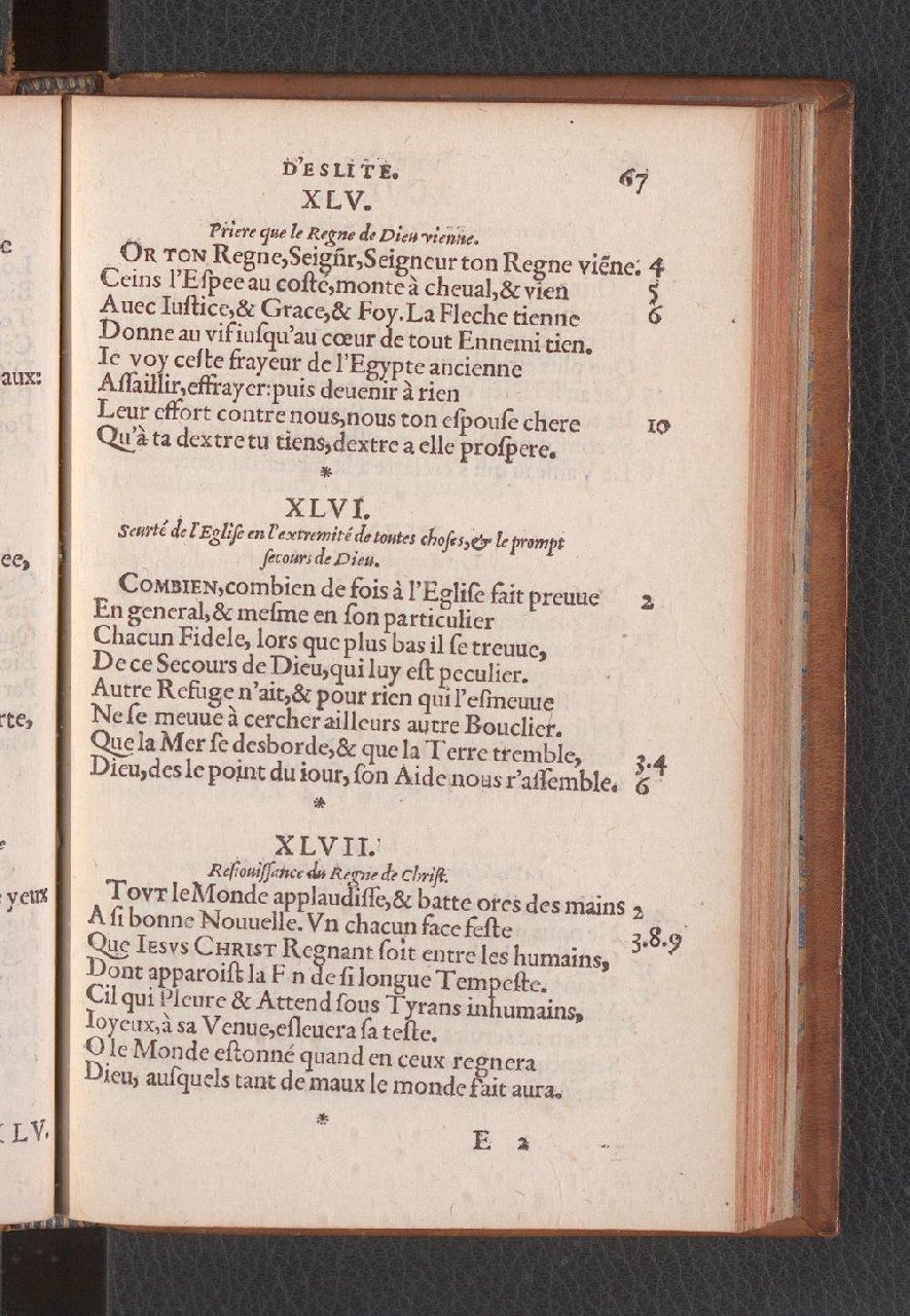 1577 - Jean de Laon - Trésor des 150 psaumes de David - Genève