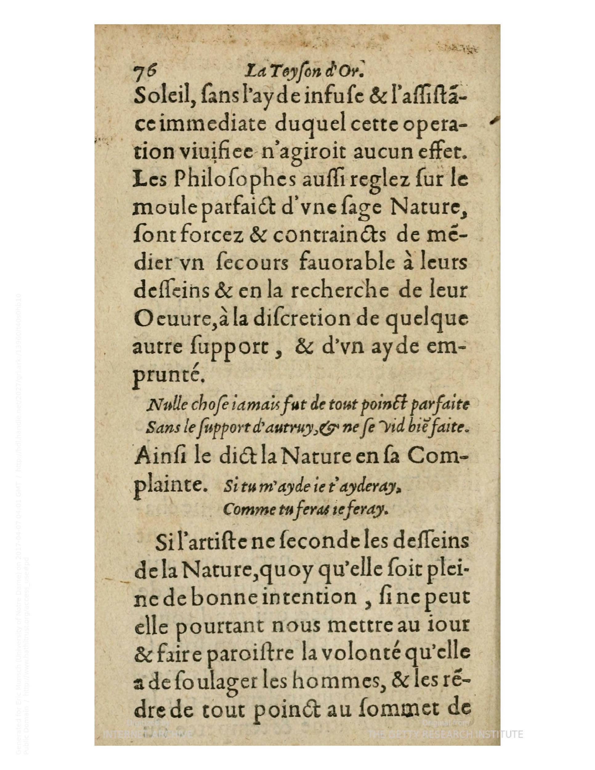 1612 - Charles Sevestre - Toison d’or ou la fleur des trésors - Getty Research Institute