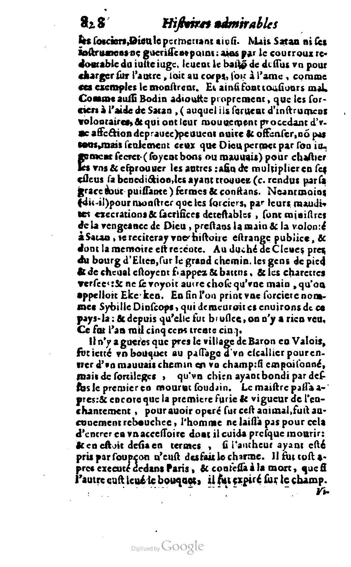 1620 - Samuel Crespin - Trésor d’histoires admirables et mémorables - BCU Lausanne