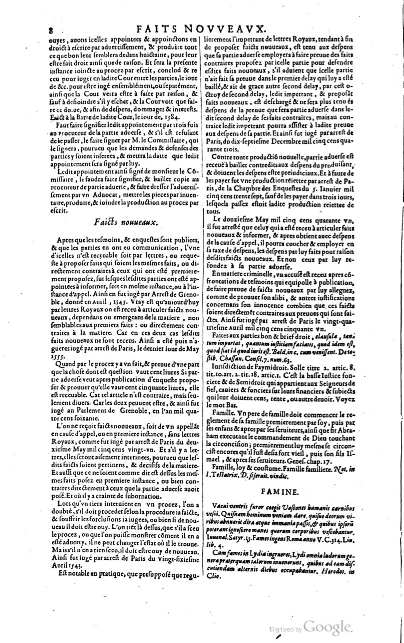 1629 - Veuve Nicolas Buon - Trésor du droit français (21754 T. 2) - BM Lyon