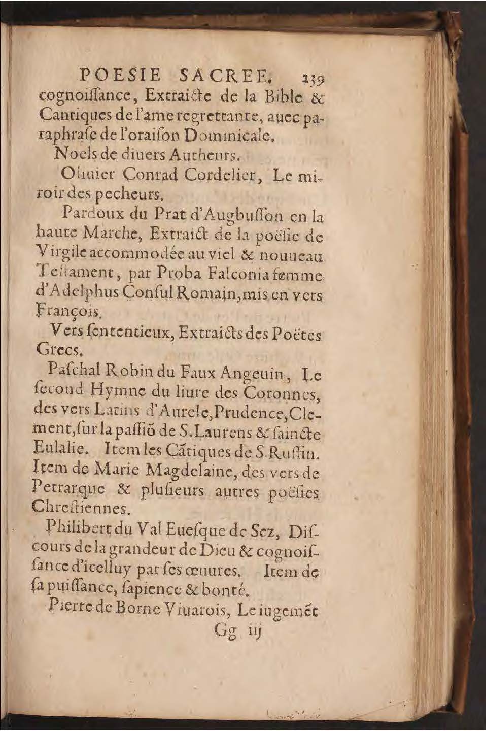1602 - François Jacquin - Trésor des bons esprits français - BnF Arsenal