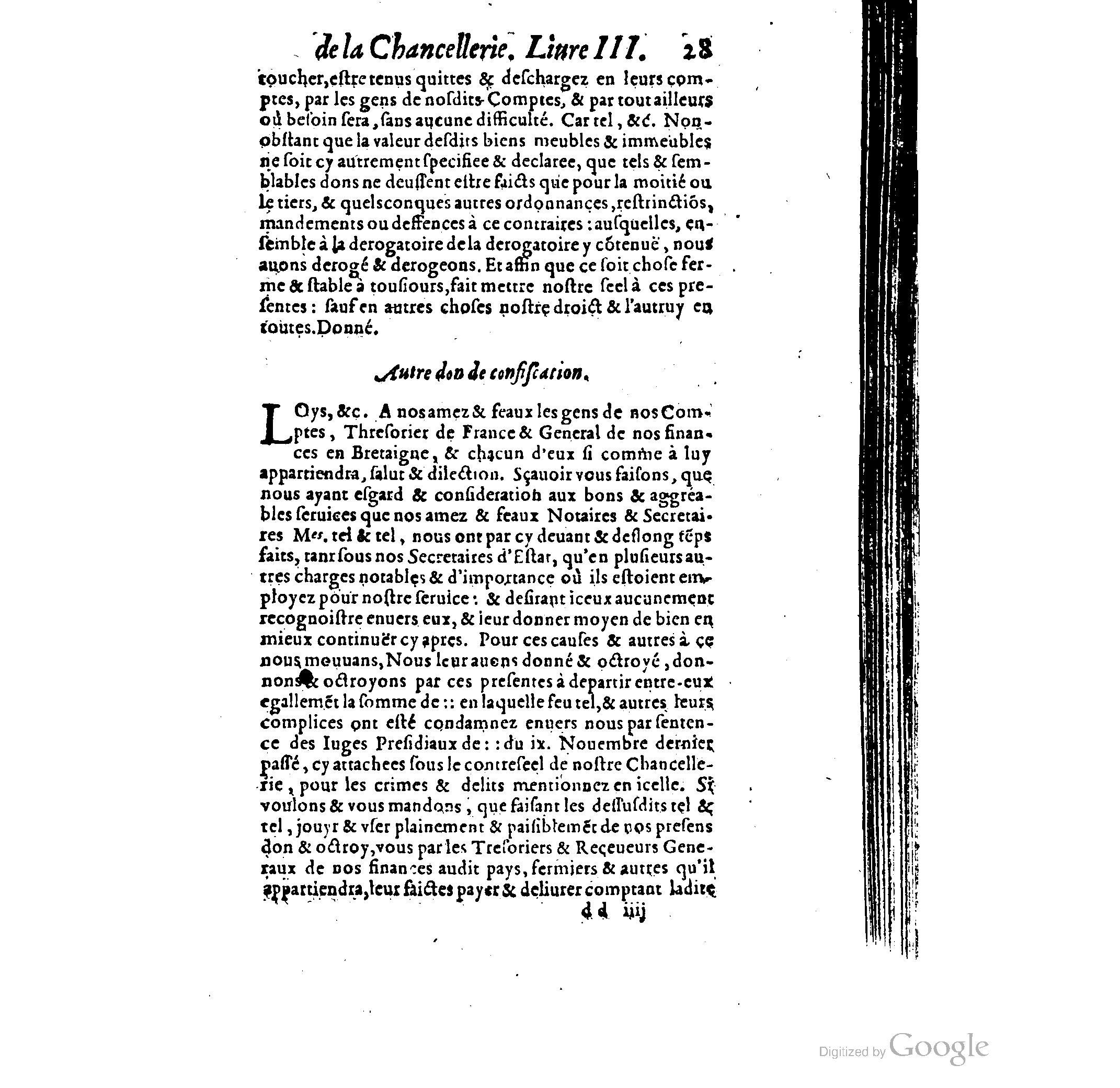 1614 - Jean Richer - Trésor du nouveau style et protocole de la chancellerie de France - BSB Munich