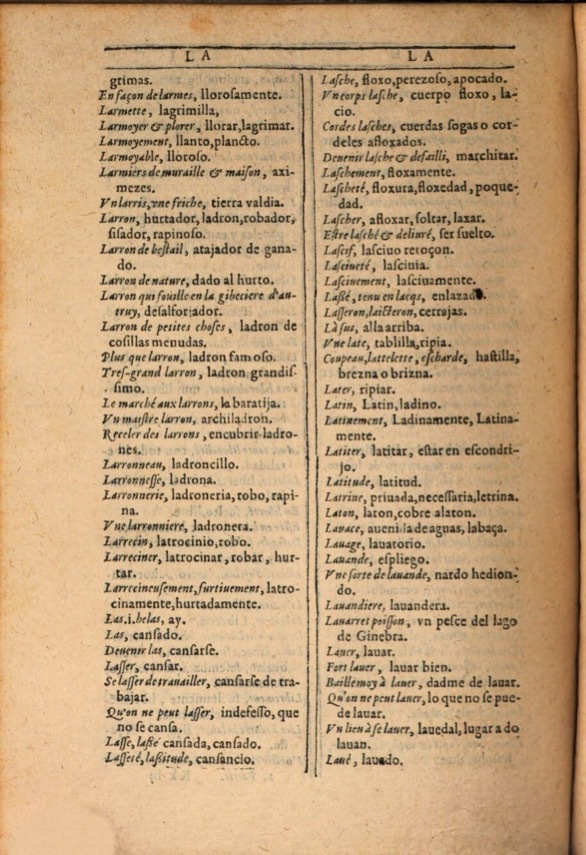 1607 - Marc Orry - Trésor des deux langues espagnole et française (Première et Seconde parties) - ÖNB Wien