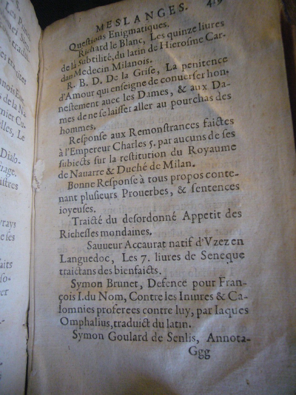 1602 - François Jacquin - Trésor des bons esprits français - BnF Arsenal