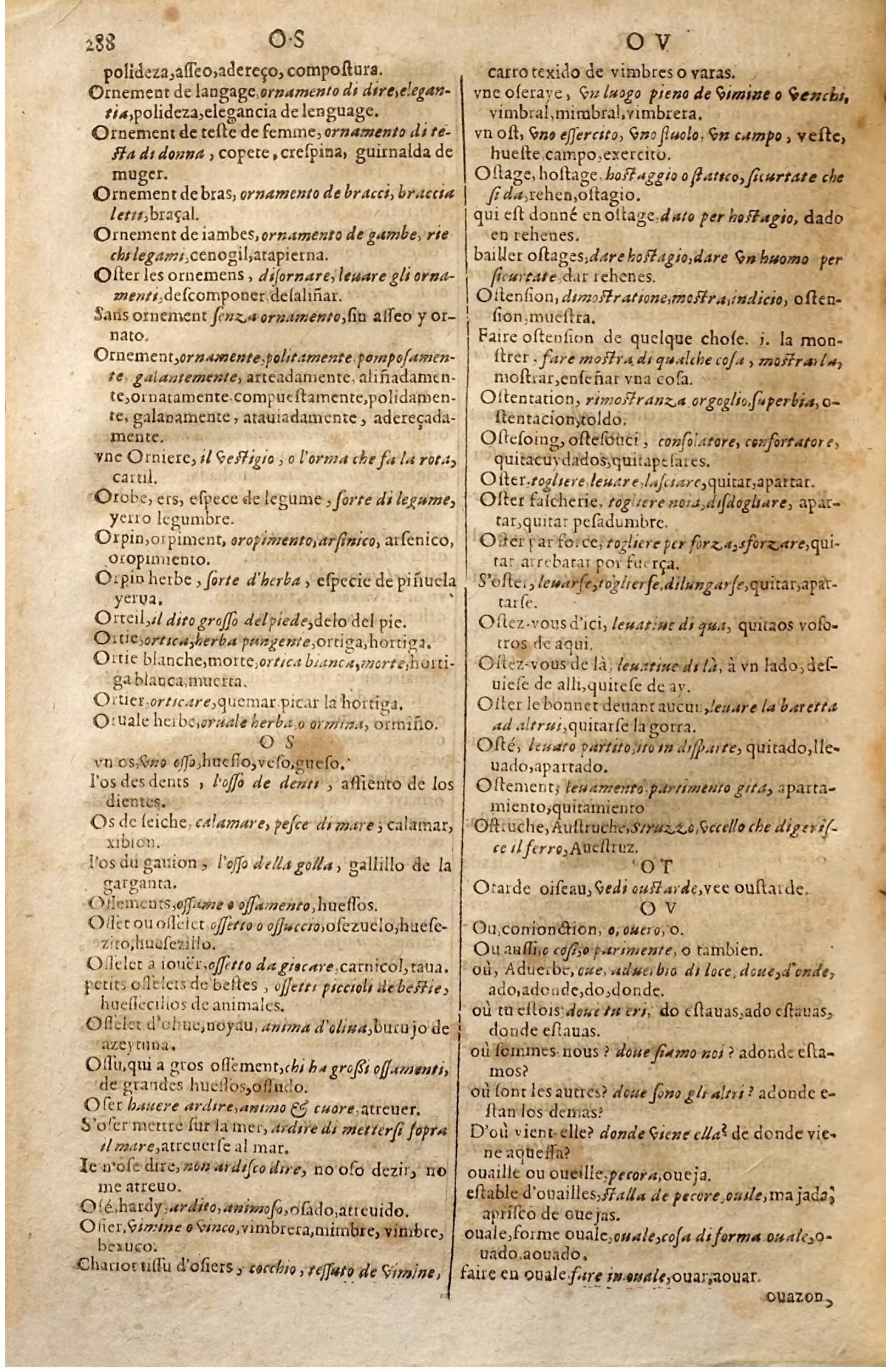 1627 - Jacques Crespin - Trésor des trois langues (Seconde partie) - Regensburg