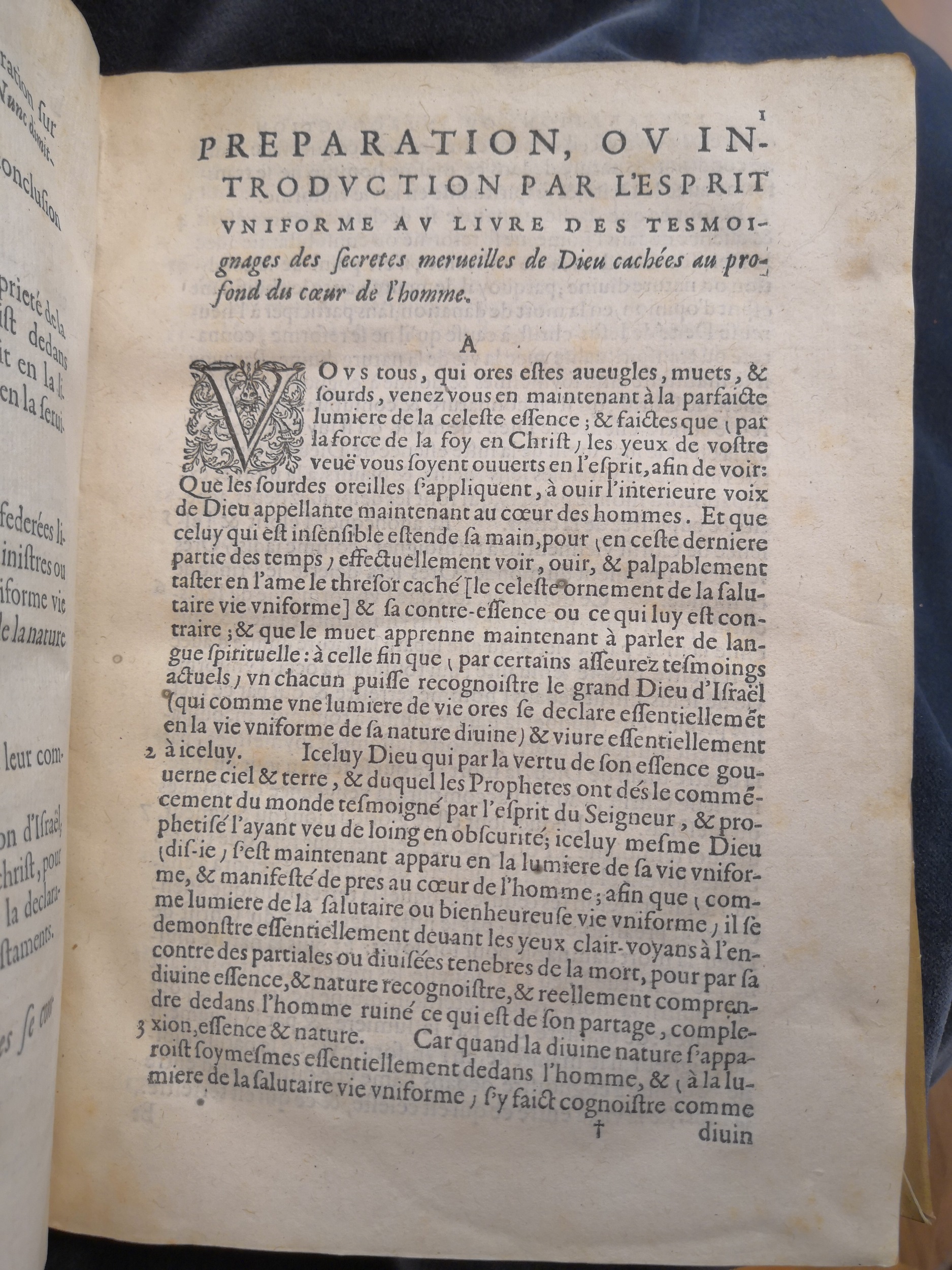 1581c. - Christophe Plantin - Le Livre des témoignages du Trésor caché au champ (Livres 2, 4, 6 et 7) - Anvers Musée Plantin Moretus