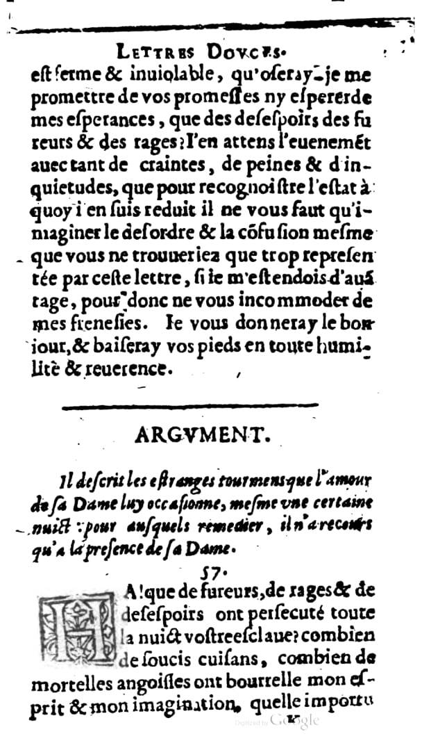 1624 - Nicolas Oudot - Trésor des lettres douces et amoureuses - BNC Florence 1624 - Nicolas Oudot - Trésor des lettres douces et amoureuses - BNC Florence