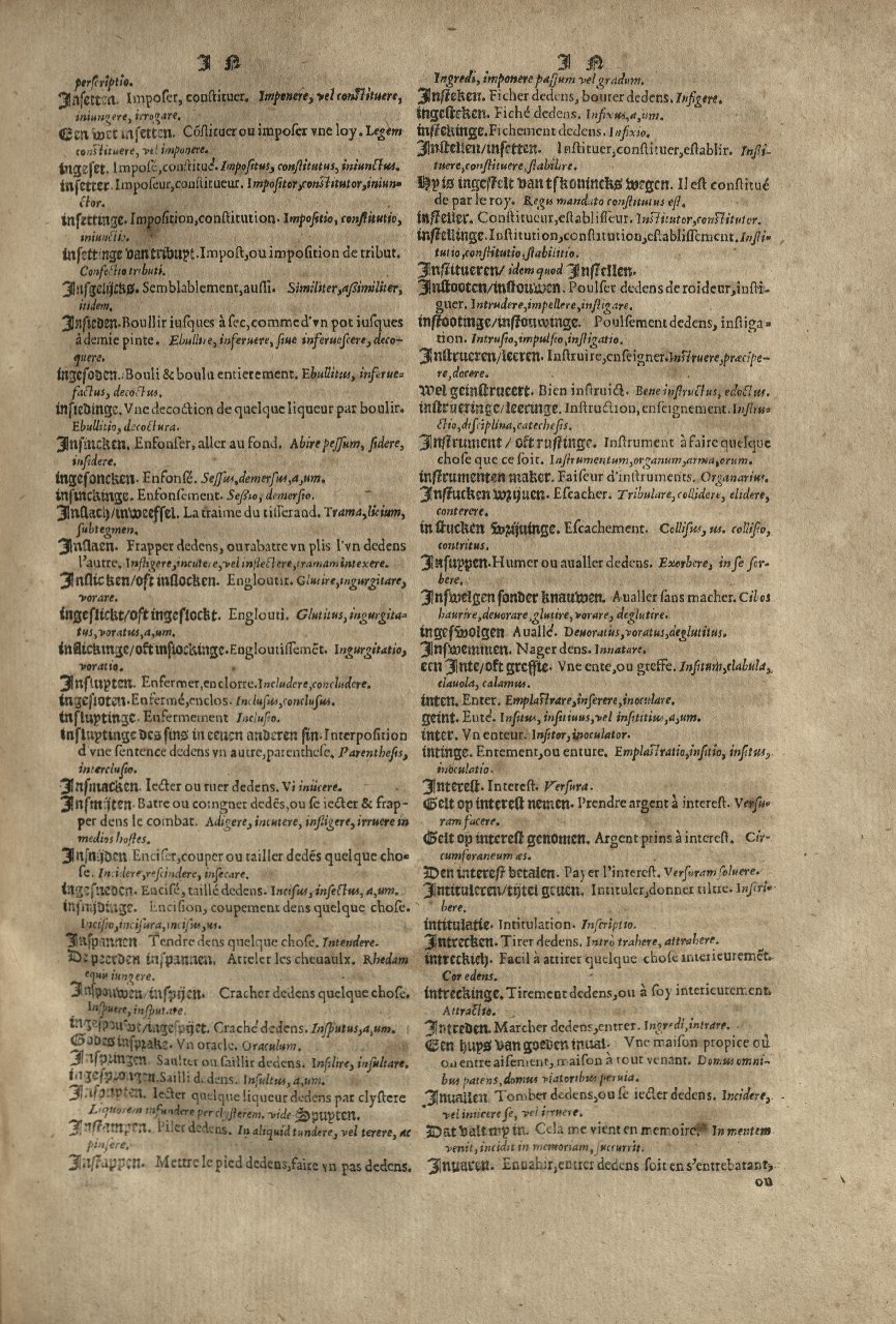 1573 - Christophe Plantin - Trésor du langage bas-allemand - Greifswald 1573 - Christophe Plantin - Trésor du langage bas-allemand - Greifswald
