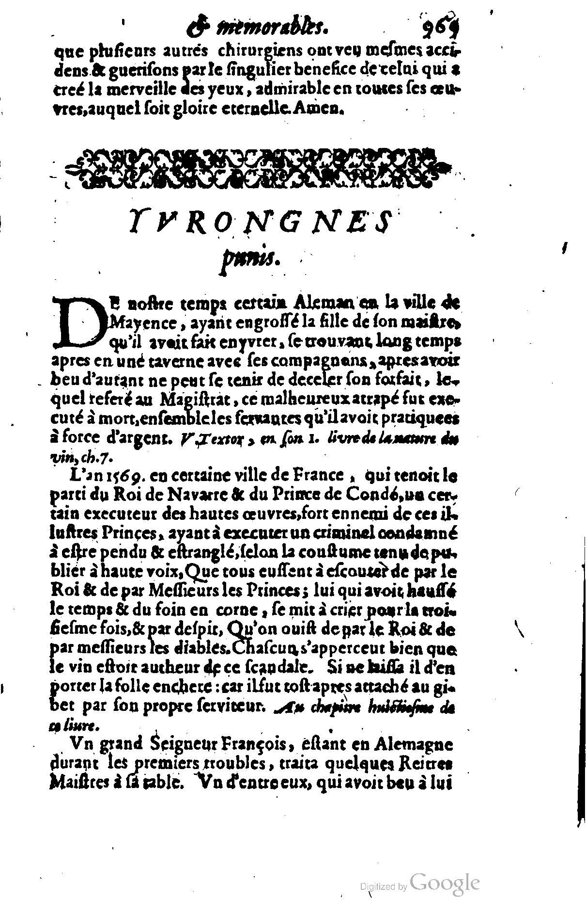 1628 - Jacques Crespin - Trésor d’histoires admirables et mémorables - BSB Munich