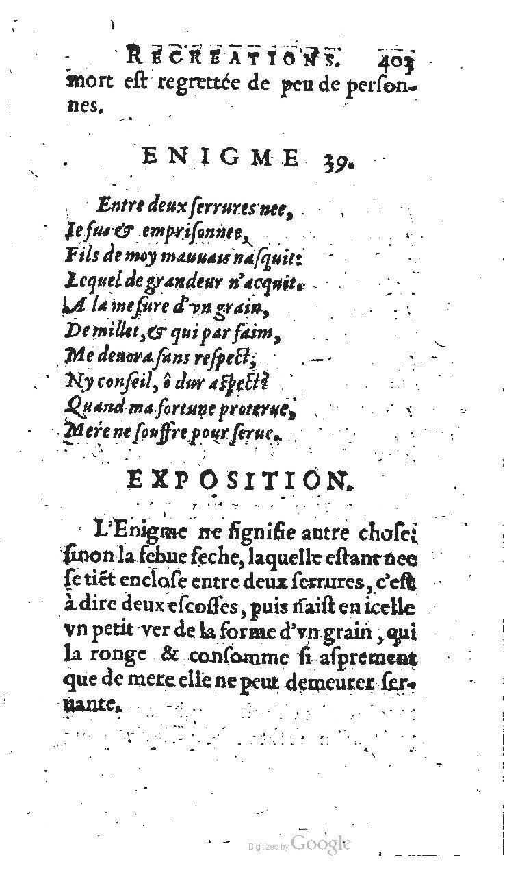 1627 - Jean Delamare - Trésor des récréations - BSB Munich