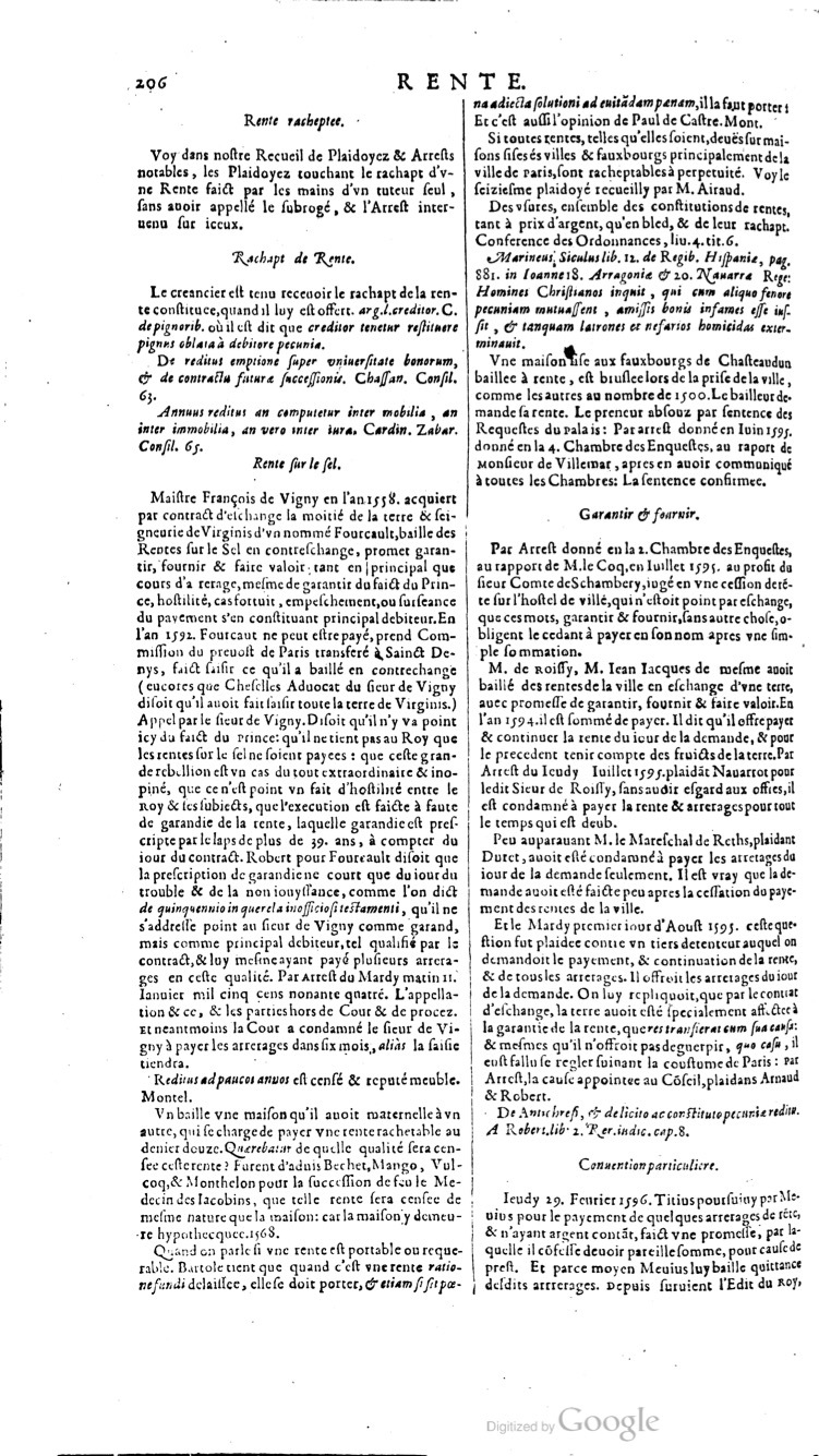 1629 - Veuve Nicolas Buon - Trésor du droit français (21754 T. 3) - BM Lyon