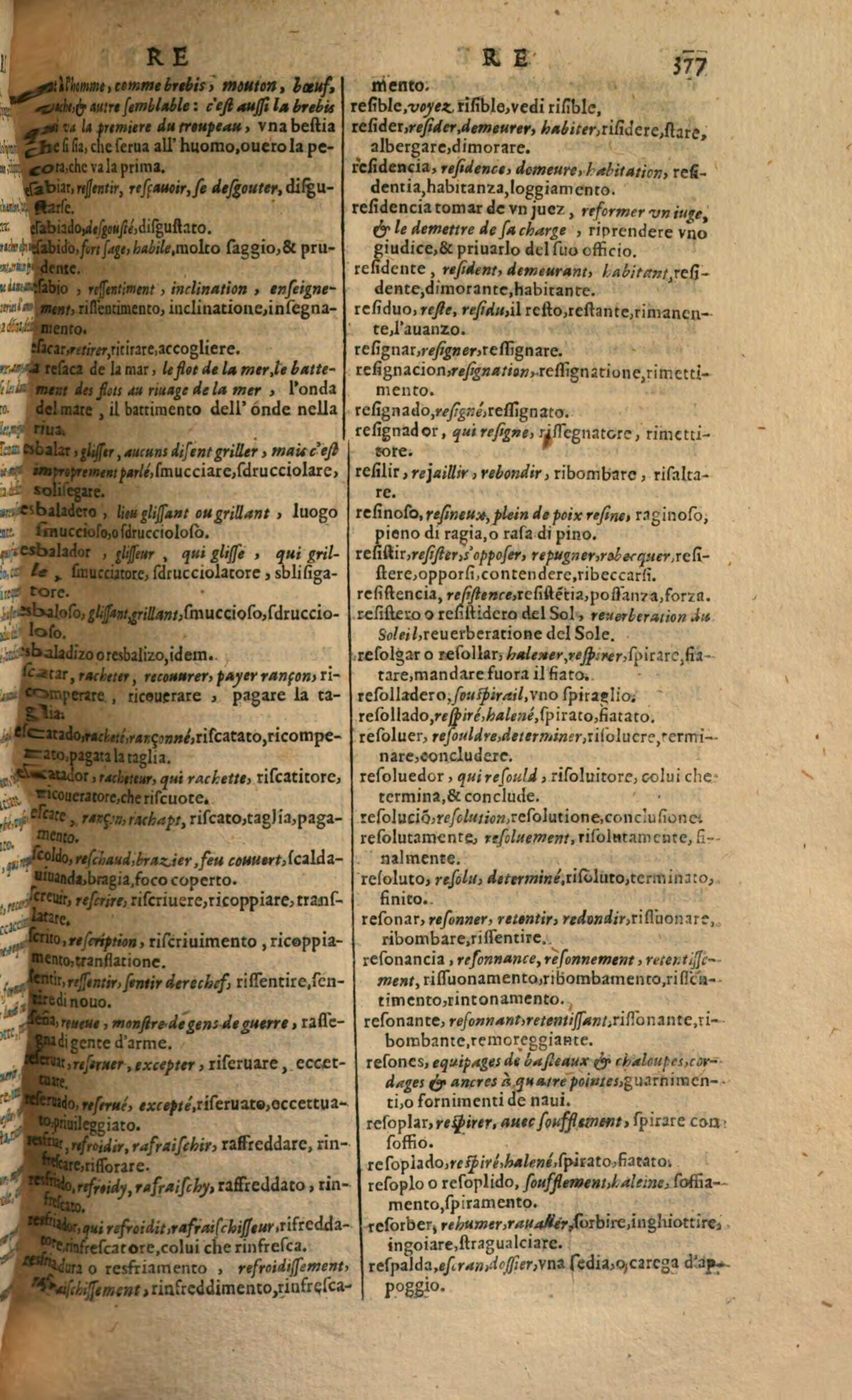 1617 Samuel Crespin - Trésor des trois langues française, italienne et espagnole - Berlin_Page_479.jpg