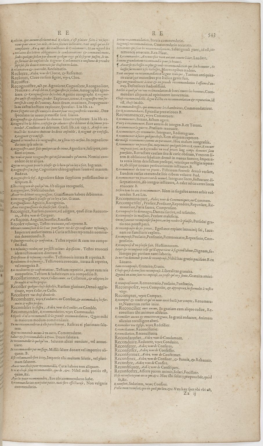1606 - David Douceur - Trésor de la langue française - BnF