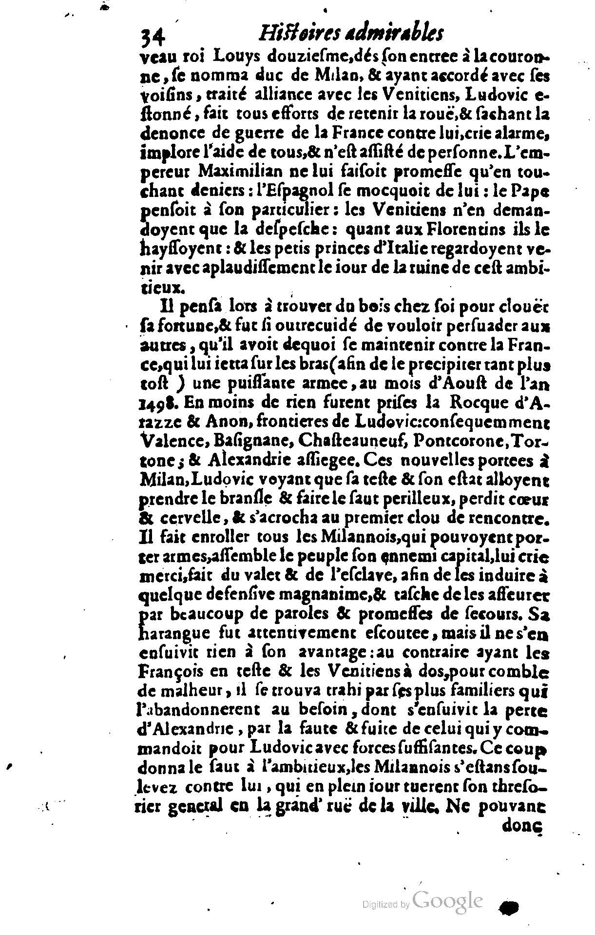 1628 - Jacques Crespin - Trésor d’histoires admirables et mémorables - BSB Munich 1628 - Jacques Crespin - Trésor d’histoires admirables et mémorables - BSB Munich