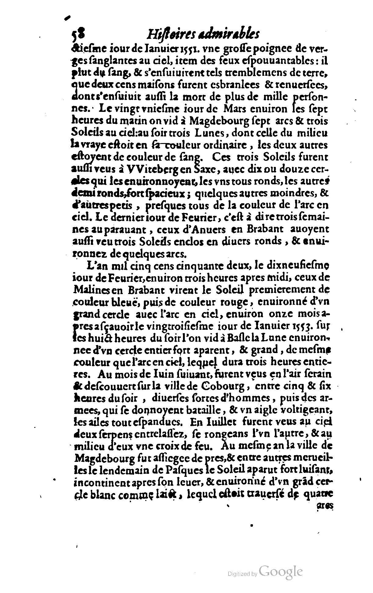 1620 - Samuel Crespin - Trésor d’histoires admirables et mémorables - BCU Lausanne