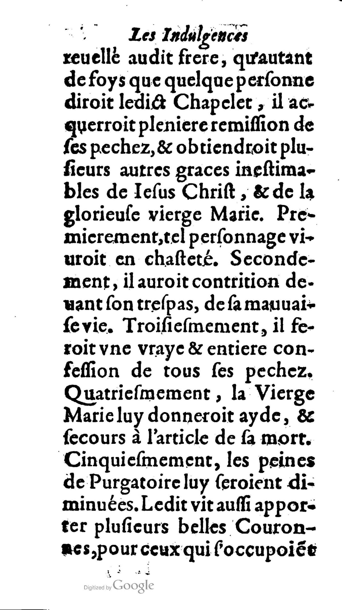 1604 - Jean Le Bouc - Trésor des indulgences du Saint Rosaire - BM Lyon 1604 - Jean Le Bouc - Trésor des indulgences du Saint Rosaire - BM Lyon