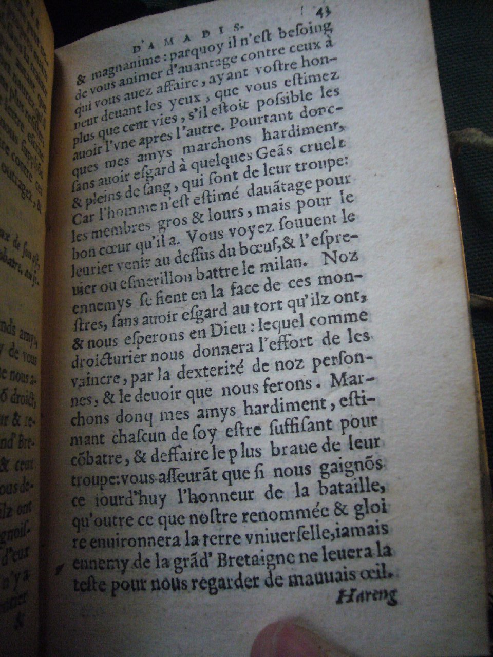 1567 - Jean Pygot - Trésor des Amadis - BnF Arsenal