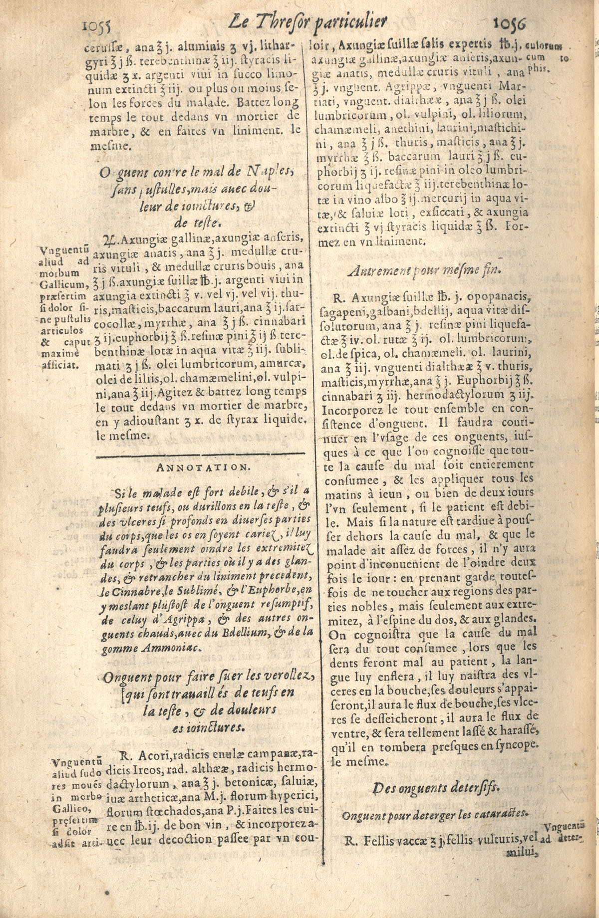 1610 - Étienne Gamonet - Grand Trésor ou dispensaire - CESR Tours