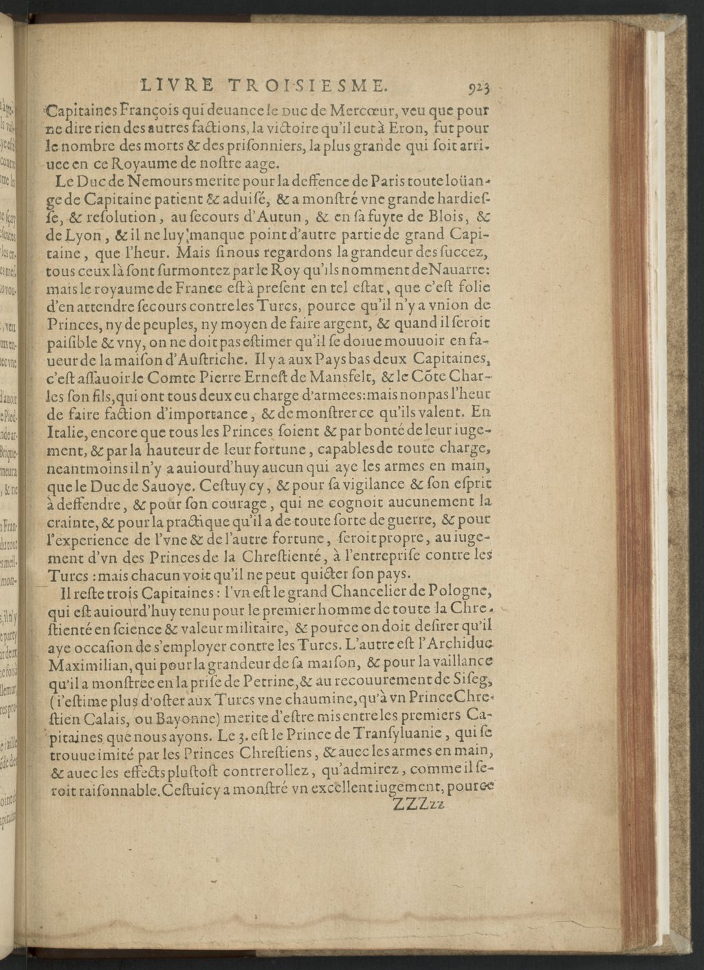 1608 - Nicolas Du Fossé - Trésor politique - BnF Tolbiac