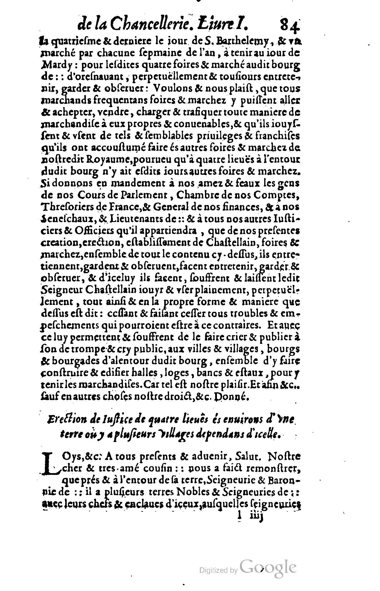 1614 - Jean Richer - Trésor du nouveau style et protocole de la chancellerie de France - BSB Munich