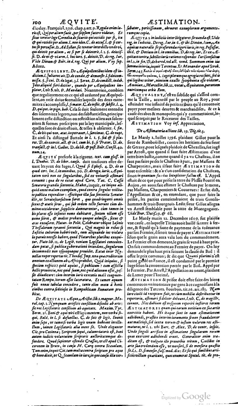 1629 - Veuve Nicolas Buon - Trésor du droit français (29620 T. 1) - BM Lyon