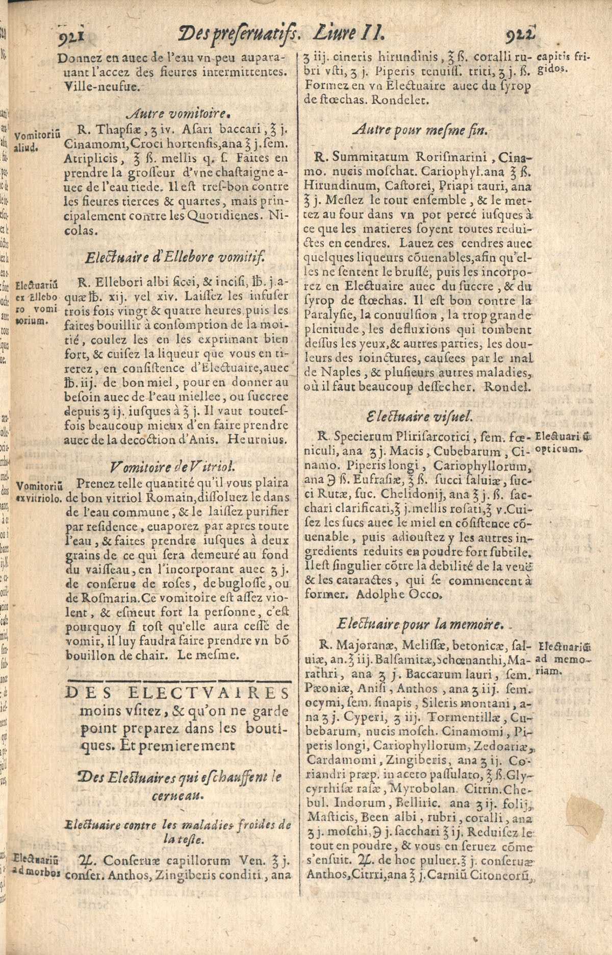 1610 - Étienne Gamonet - Grand Trésor ou dispensaire - CESR Tours