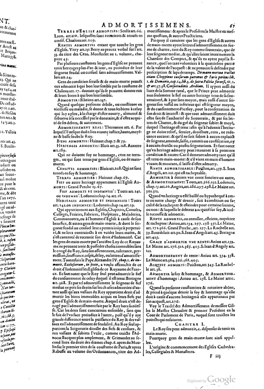 1629 - Veuve Nicolas Buon - Trésor du droit français (29620 T. 1) - BM Lyon 1629 - Veuve Nicolas Buon - Trésor du droit français (29620 T. 1) - BM Lyon