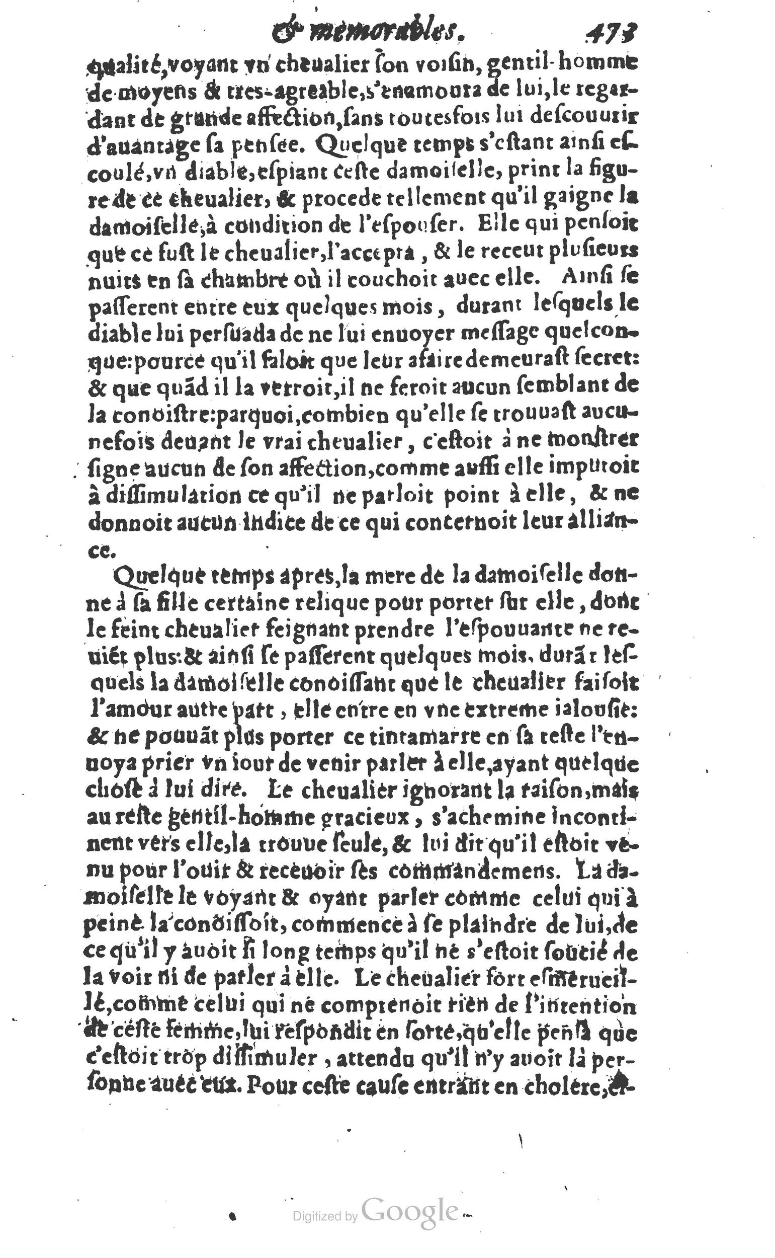 1610 - Paul Marceau - Trésor d’histoires admirables et mémorables - Princeton