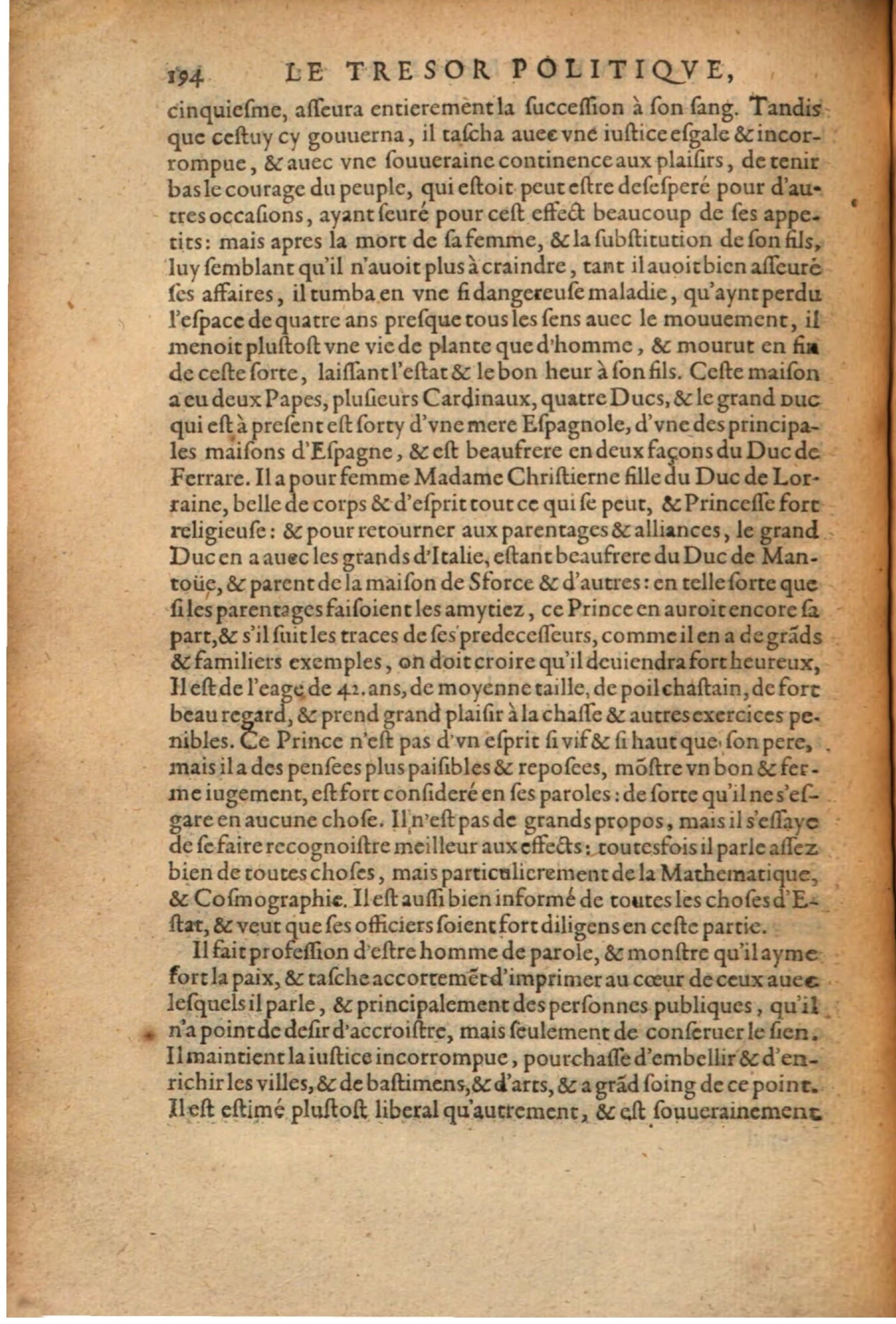 1608 - Thierry Rolin - Trésor politique - Augsbourg