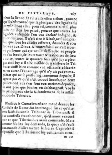 1574 - Benoît Rigaud - Trésor des vies de Plutarque - Avignon