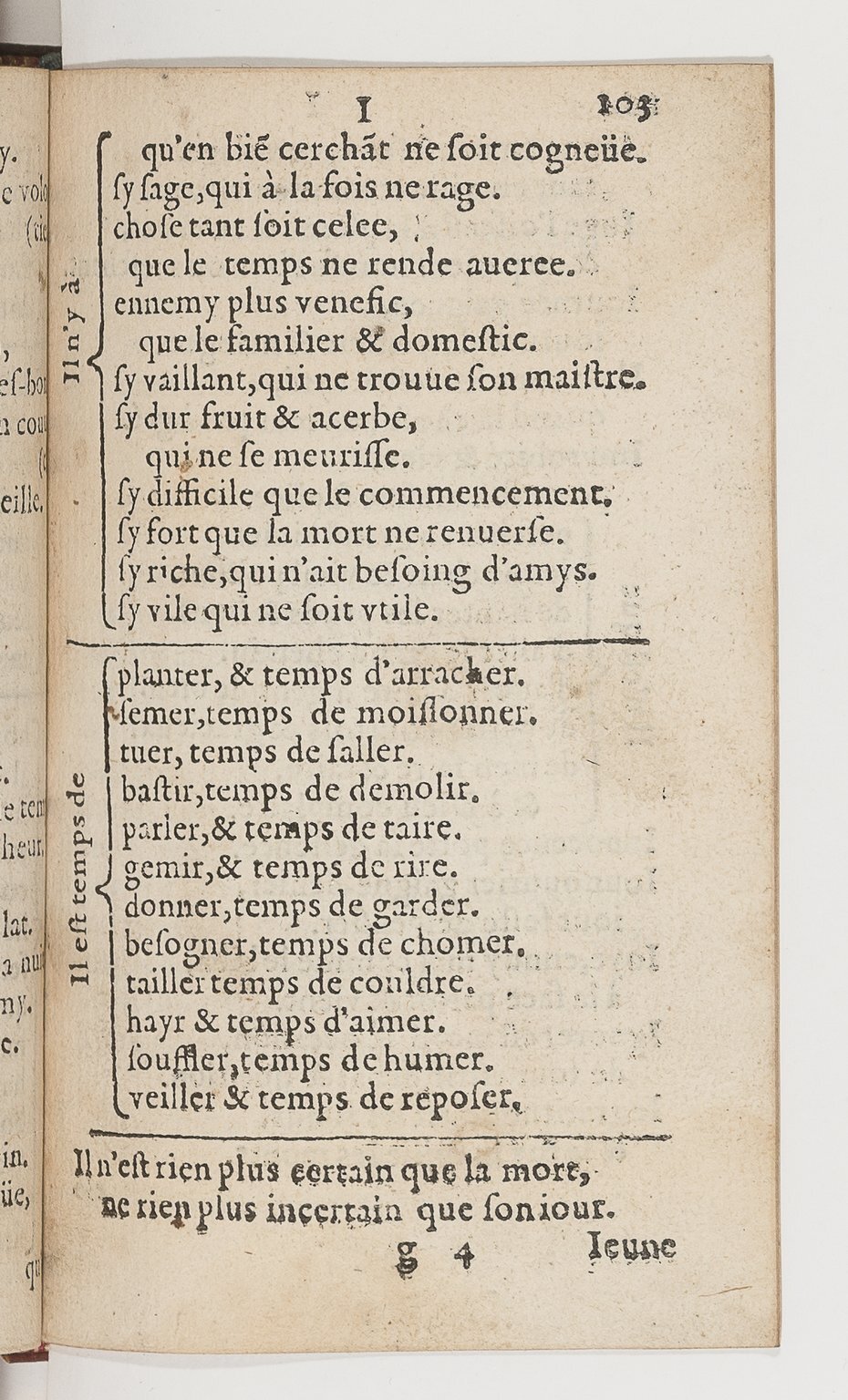 1577 - Jean d’Ogerolles - Trésor de sentences dorées - BnF Arsenal