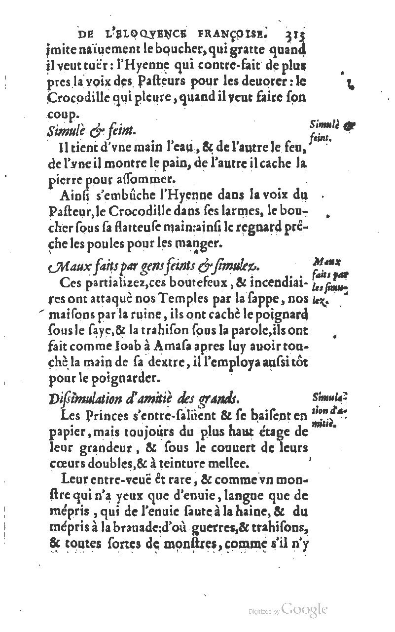 1610 - Louis Coste - Trésor de l’éloquence française (Seconde partie) - BM Lyon