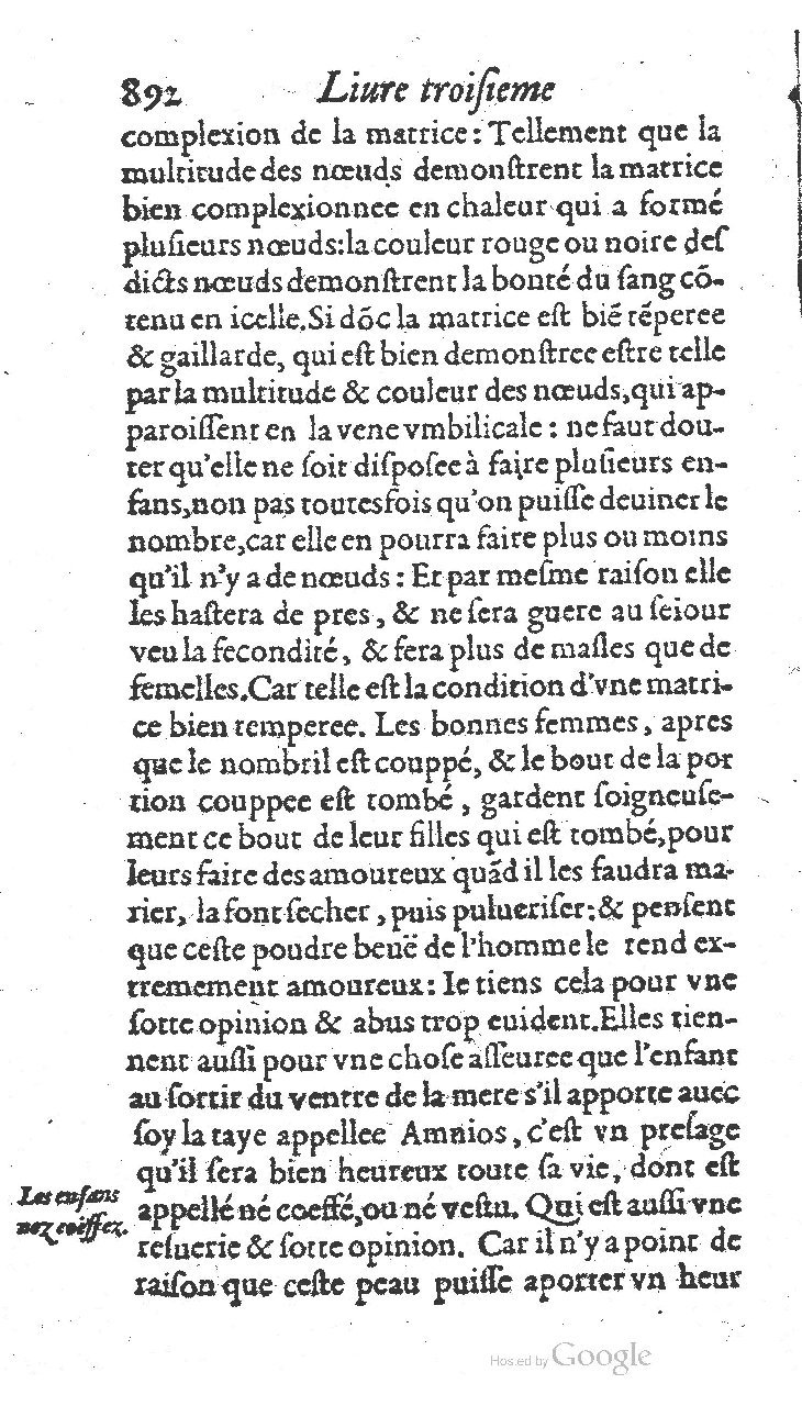 1585 - Jacques du Puis - Trésor des remèdes secrets pour les maladies des femmes - BnF