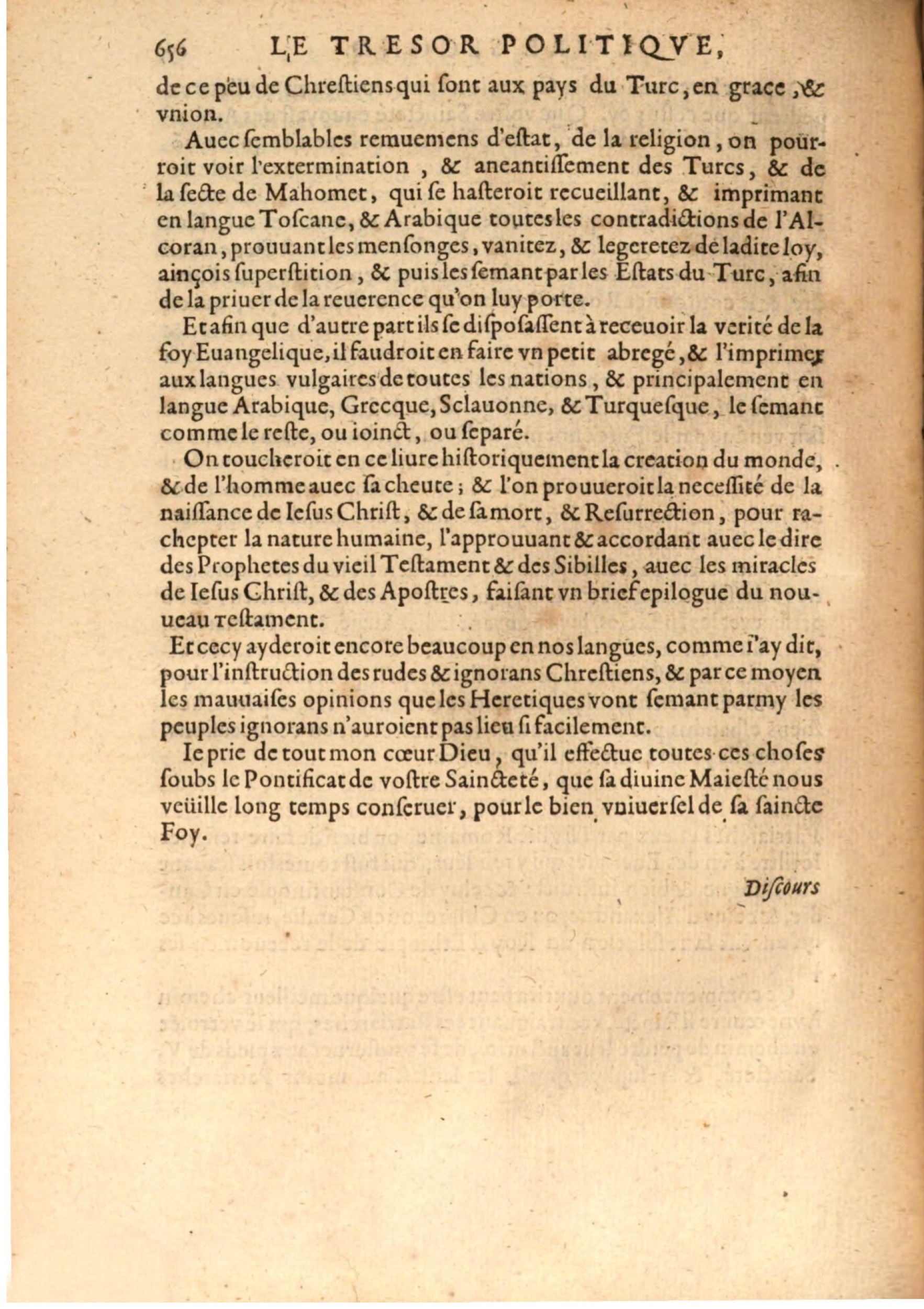 1608 - Nicolas Du Fossé - Trésor politique - BSB Munich