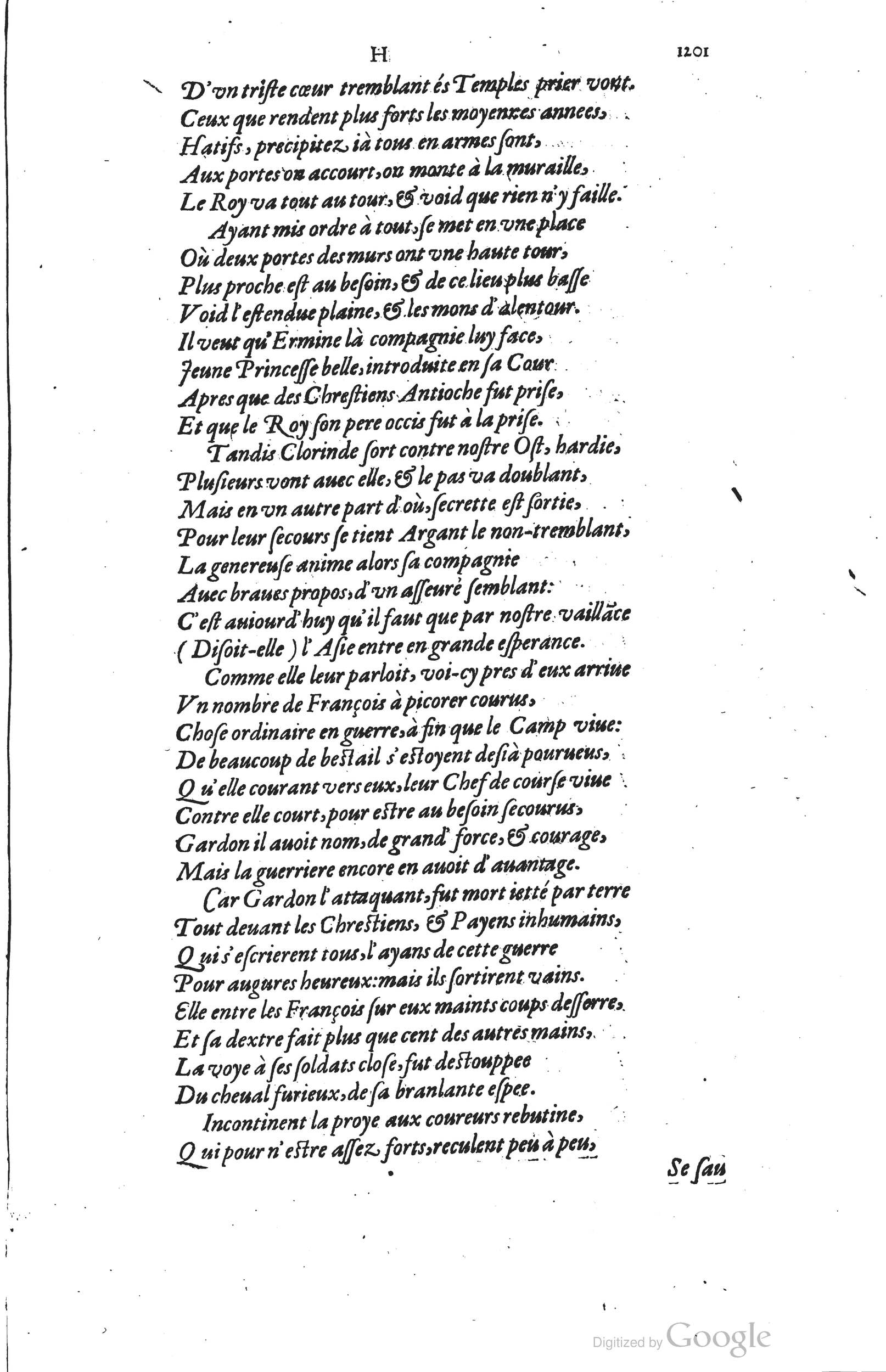 1585 - Barthélemy Honorat - Bibliothèques françaises - BSB Munich