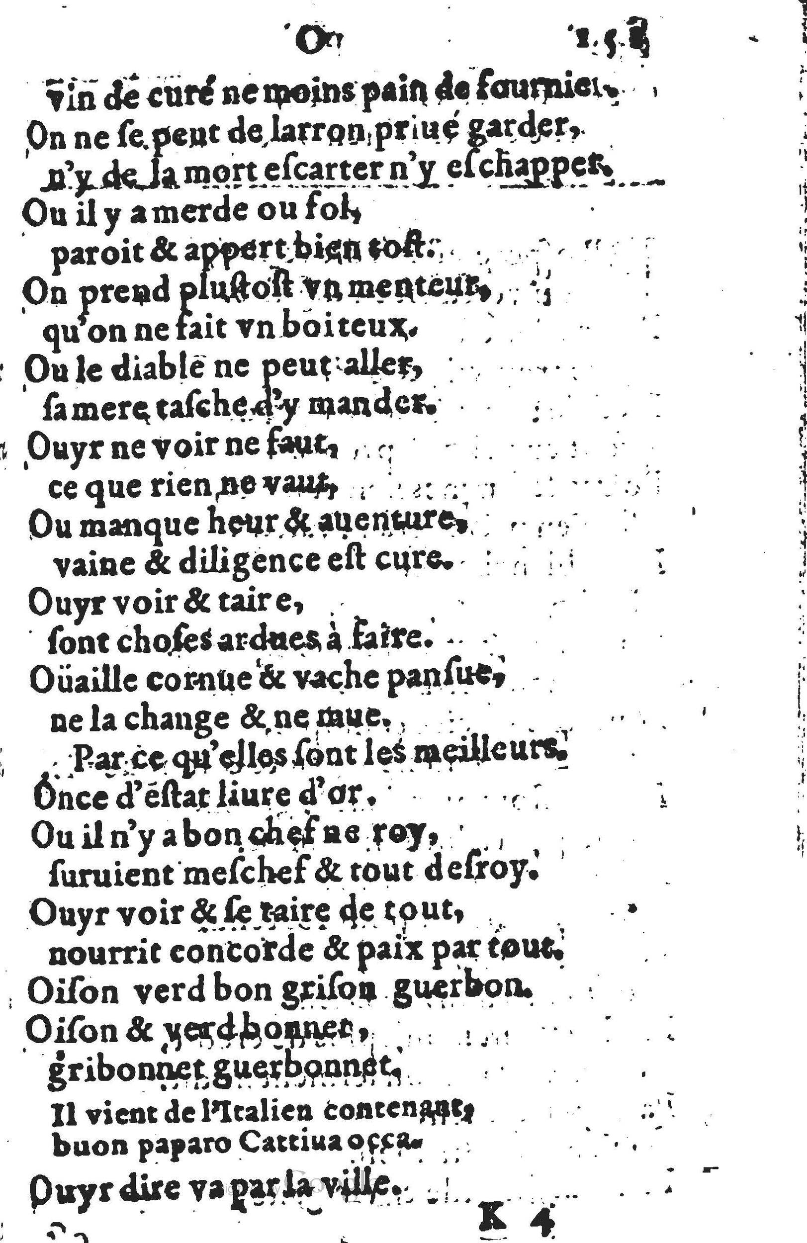 1578 - Nicolas Lescuyer - Trésor des sentences dorées - UGent