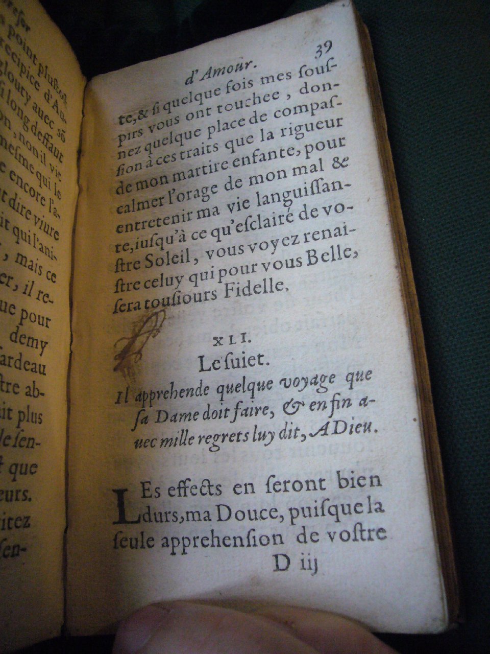 1597 - Matthieu Guillemot - Trésor d’amour - BnF Arsenal