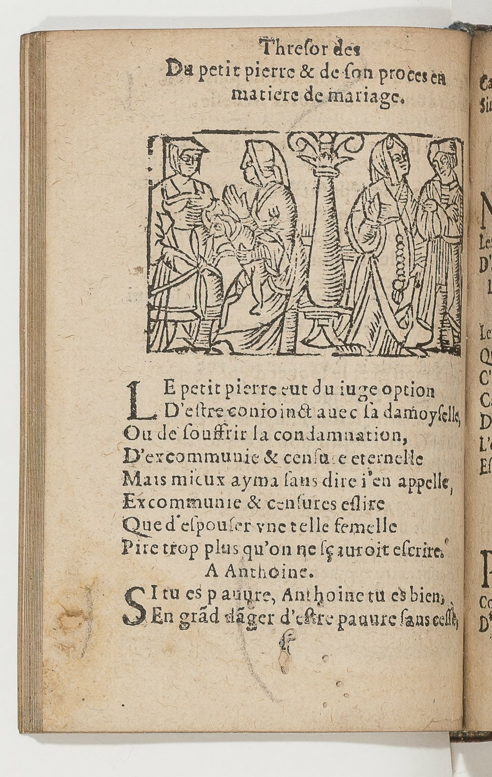 1568c. - Veuve Jean Bonfons - Trésor des joyeuses inventions du parangon de poésies - BnF Arsenal