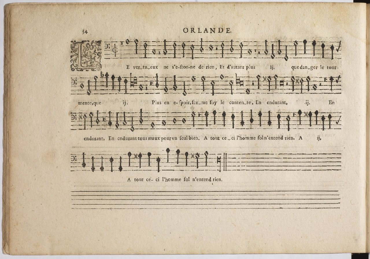 1594 - Paul Marceau - Trésor de musique d&#039;Orlande de Lassus, Superius, Bassus, Tenor, Quinta pars - BnF