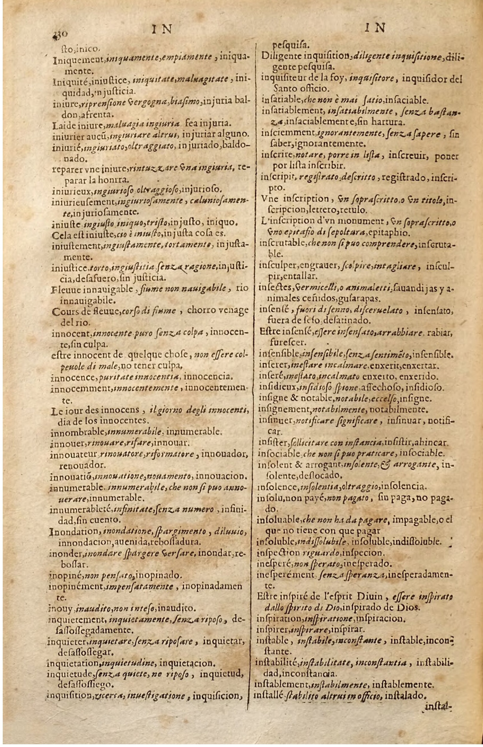 1627 - Jacques Crespin - Trésor des trois langues (Seconde partie) - Regensburg