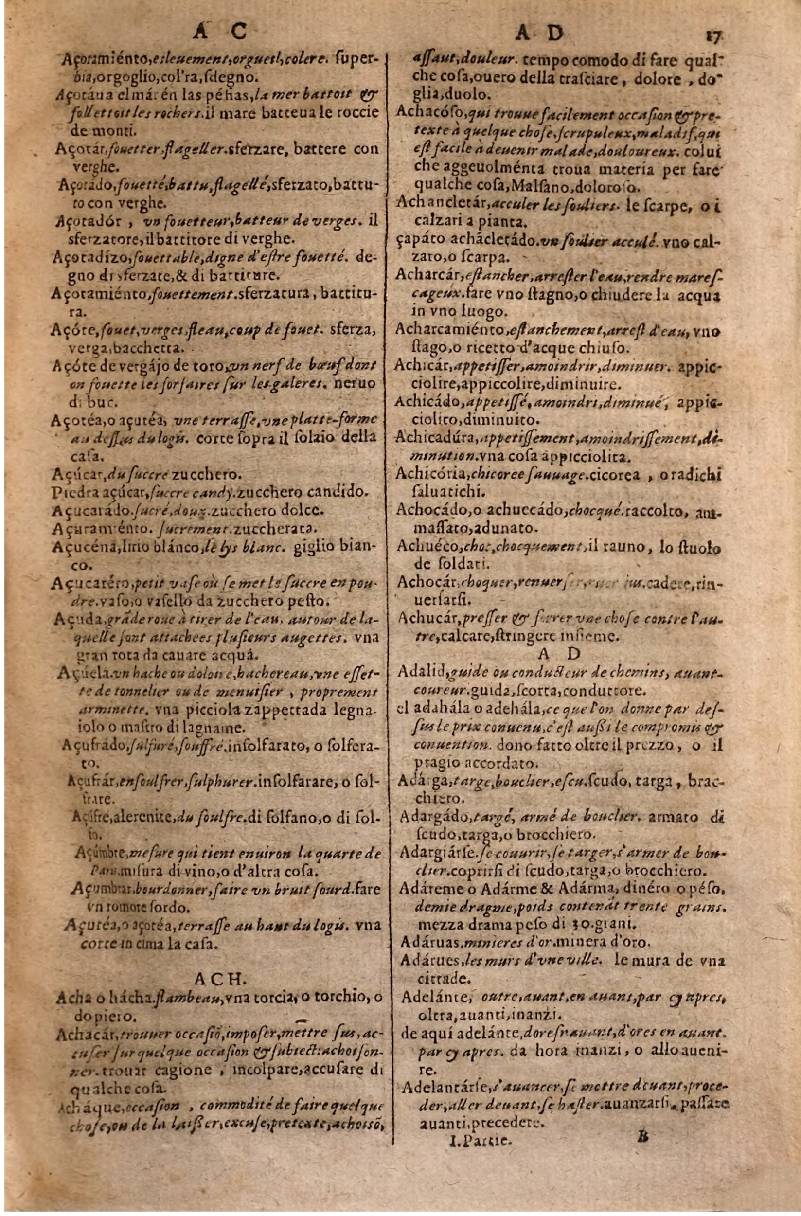 1627 - Jacques Crespin - Trésor des trois langues - Regensburg