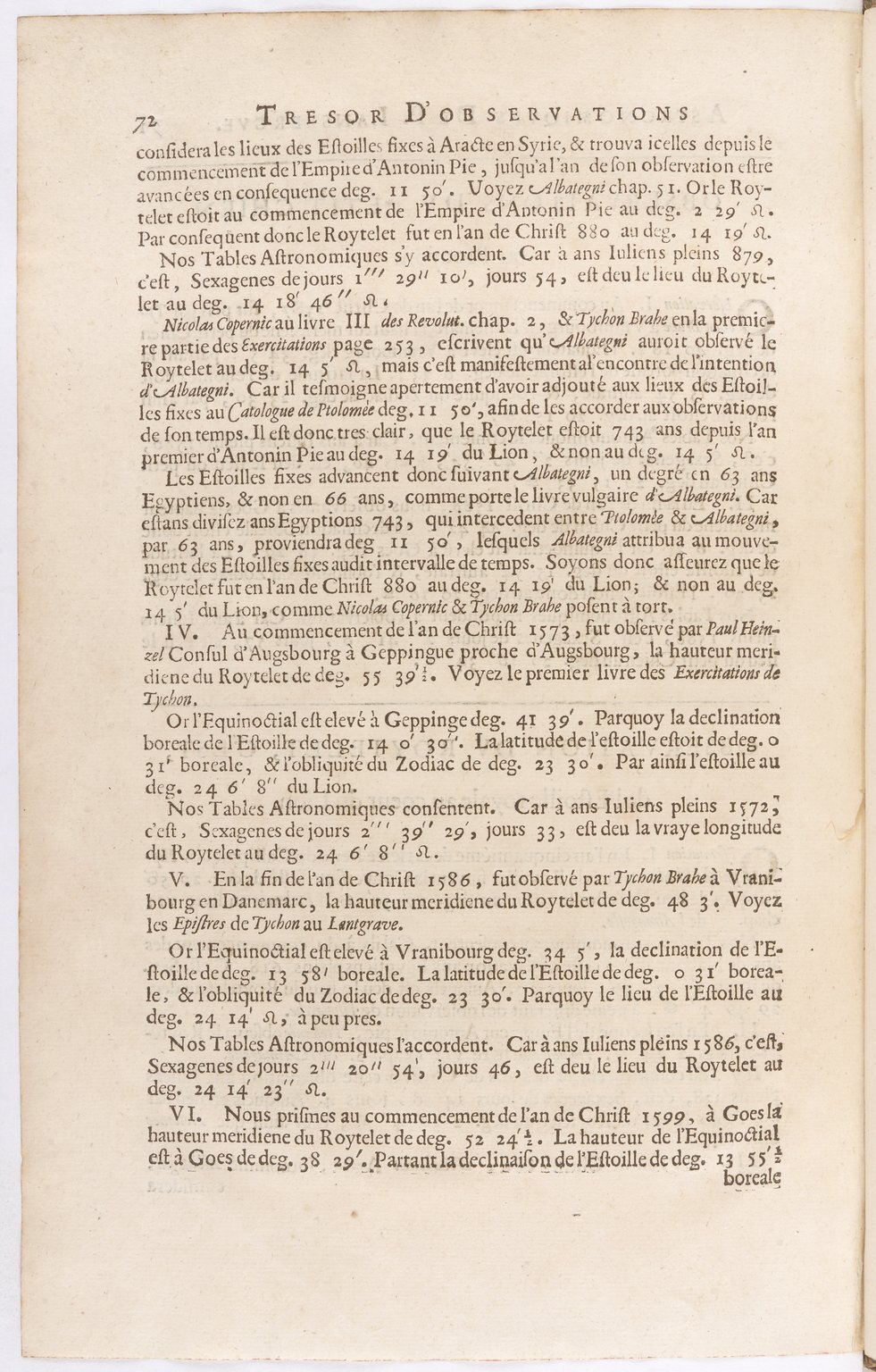 1634 - Zacharie Roman - Les Tables perpétuelles - BnF Arsenal