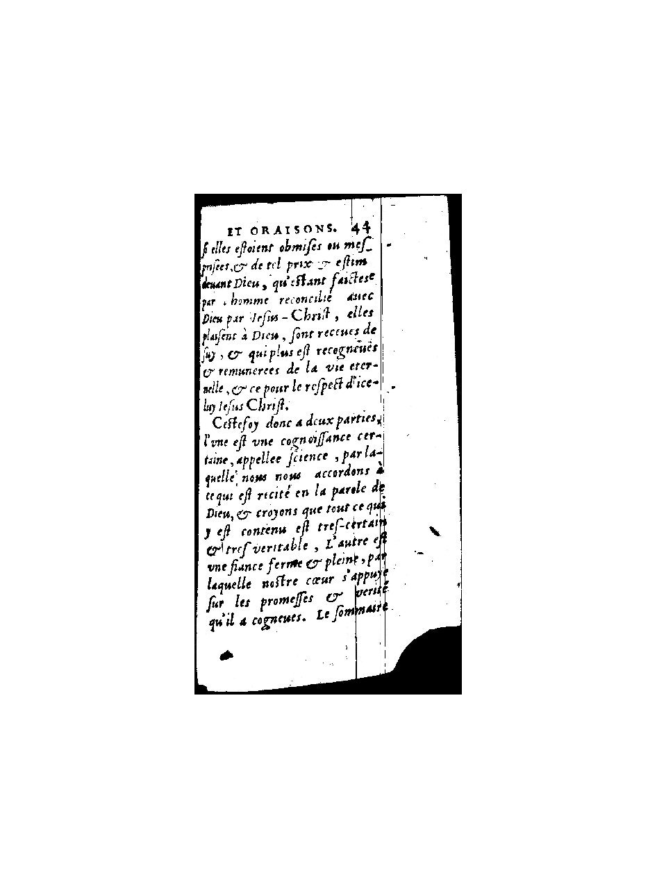 1596 - Guillaume Auvray - Trésor des prières, oraisons et instructions chrétiennes - BnF