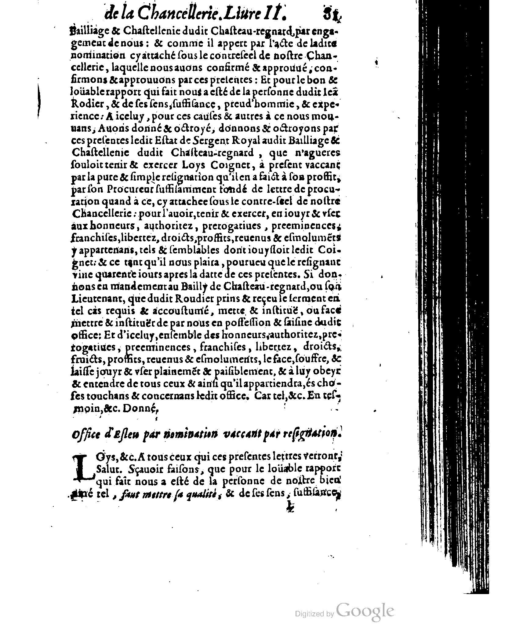 1614 - Jean Richer - Trésor du nouveau style et protocole de la chancellerie de France - BSB Munich 1614 - Jean Richer - Trésor du nouveau style et protocole de la chancellerie de France - BSB Munich