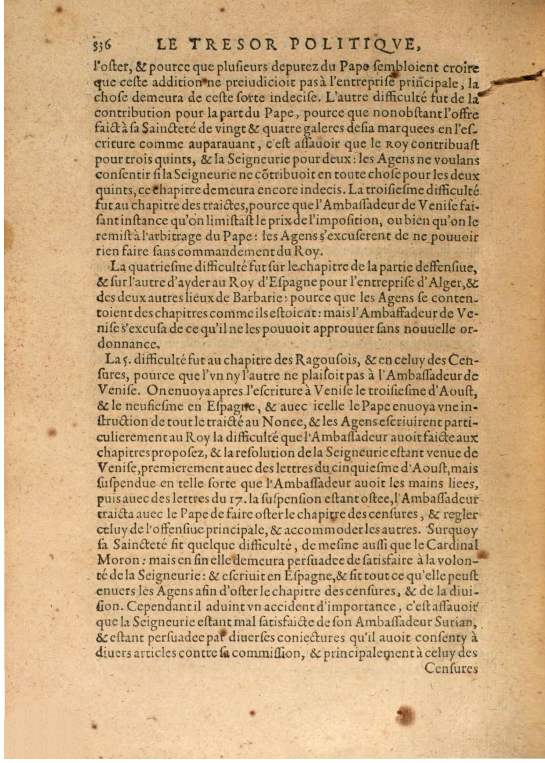 1608 - Nicolas Du Fossé - Trésor politique - BSB Munich