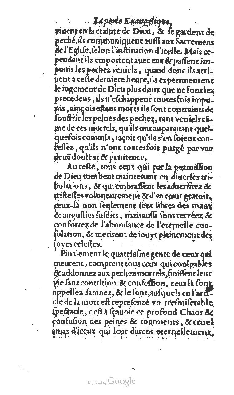 1602 - Veuve G. de la Noüe - Perle évangélique, Trésor incomparable de la sapience divine - UGent