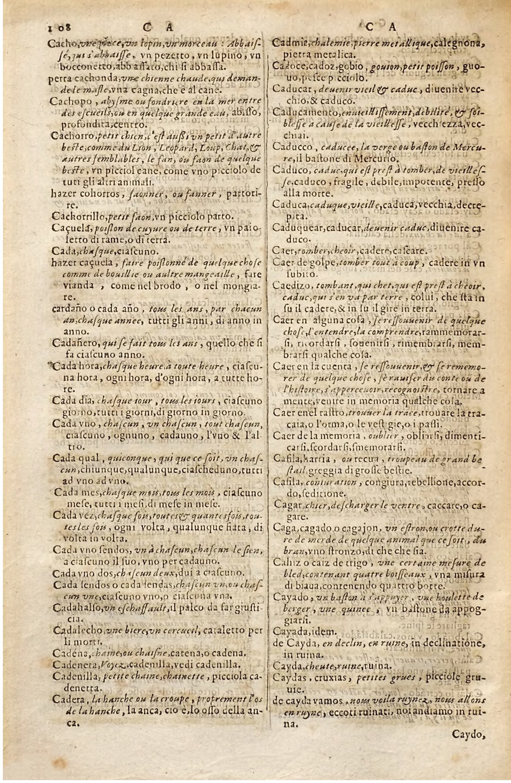 1627 - Jacques Crespin - Trésor des trois langues - Regensburg