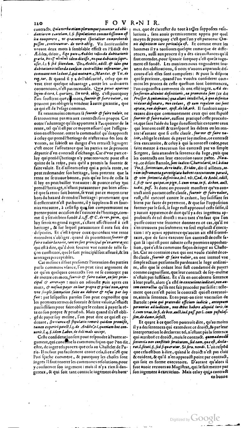 1629 - Veuve Nicolas Buon - Trésor du droit français (29620 T. 2) - BM Lyon