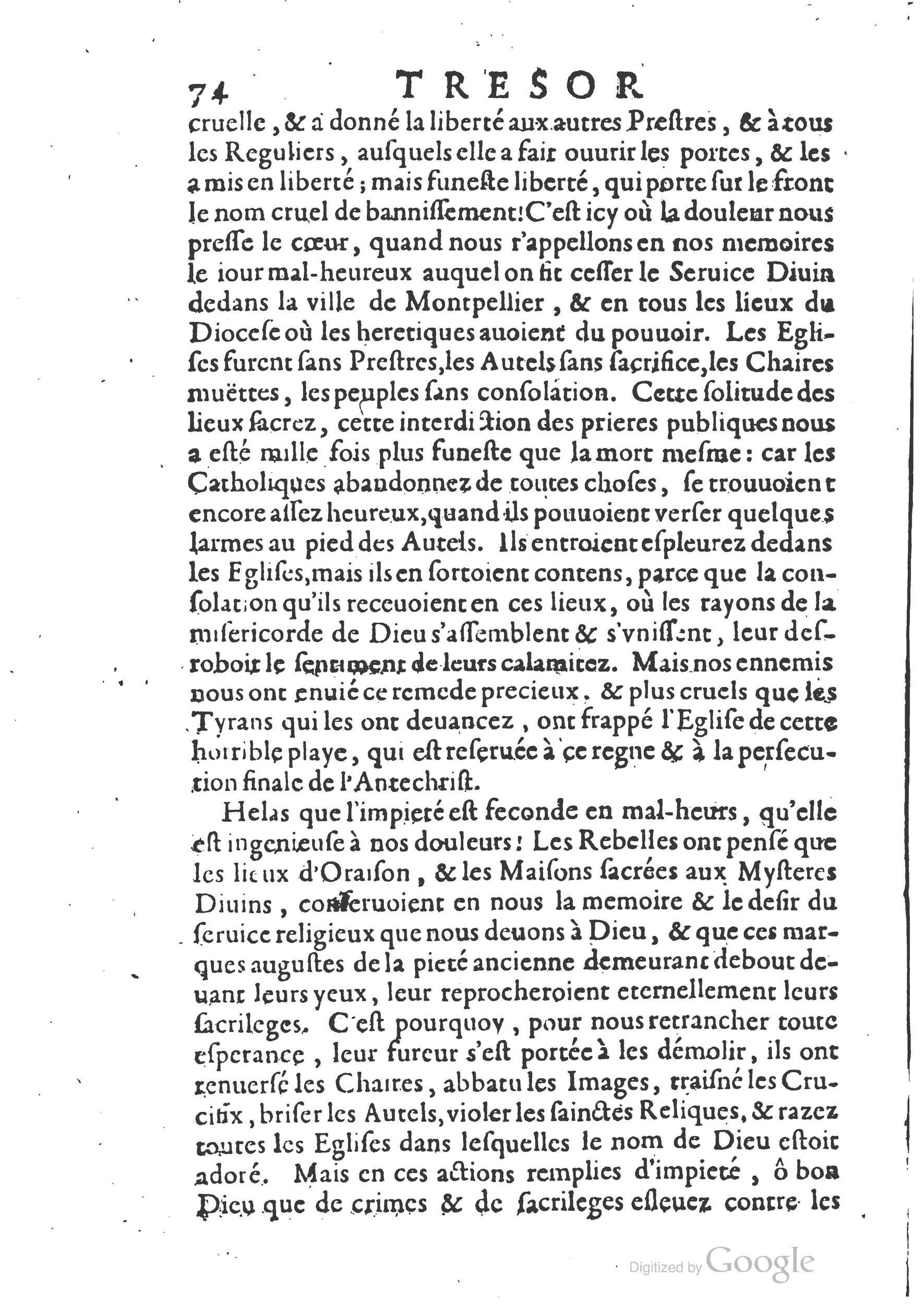 1654 - Michel Bobin - Trésor des harangues, remontrances et oraisons funèbres - BM Lyon