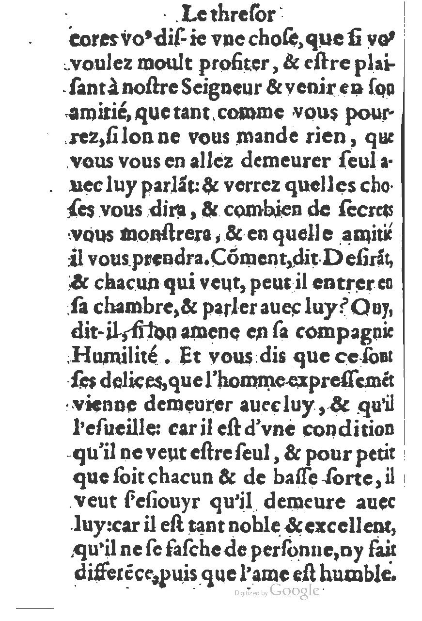 1578 - Guillaume Chaudière - Trésor de dévotion traitant de plusieurs belles vertus - BM Lyon